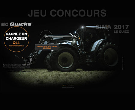 Jeu concours web